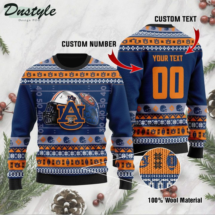 Auburn Tigers Personalized Ugly Sweater