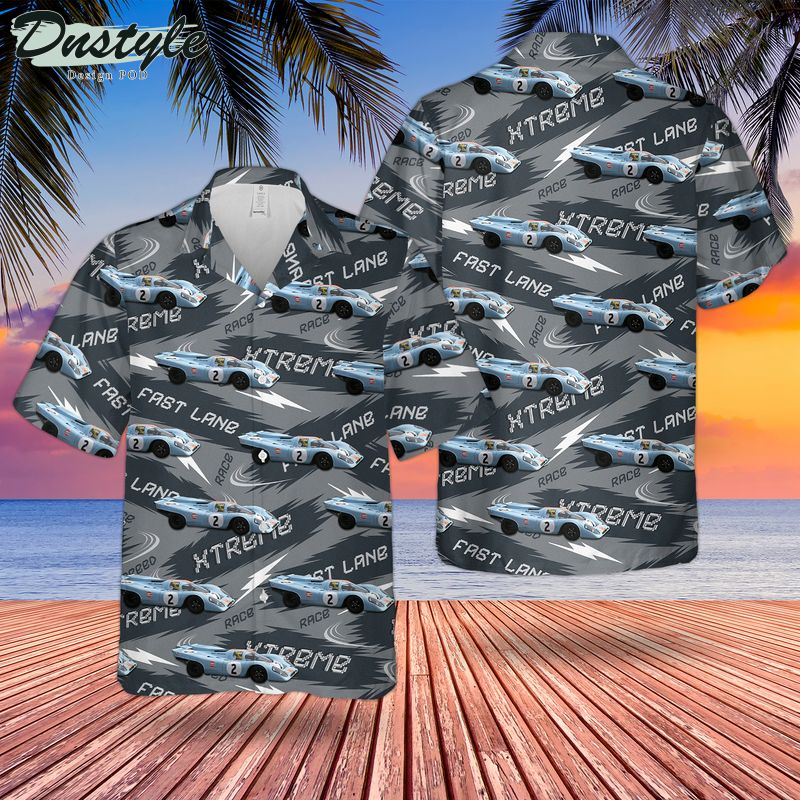 Mercedes W11 Formula One Hawaiian Shirt