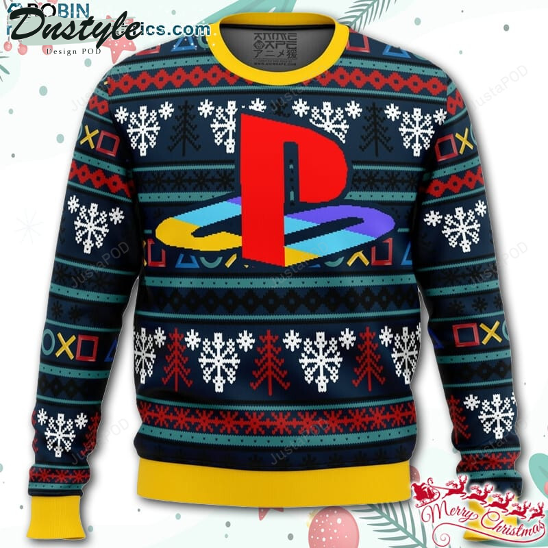 Playstation Ugly Christmas Wool Sweater