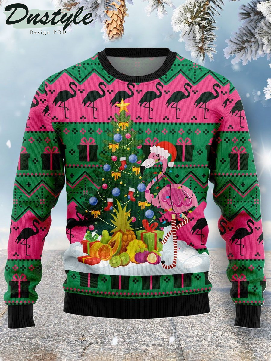 Cluck-ry Christmas Chicken Fun Ugly Sweater