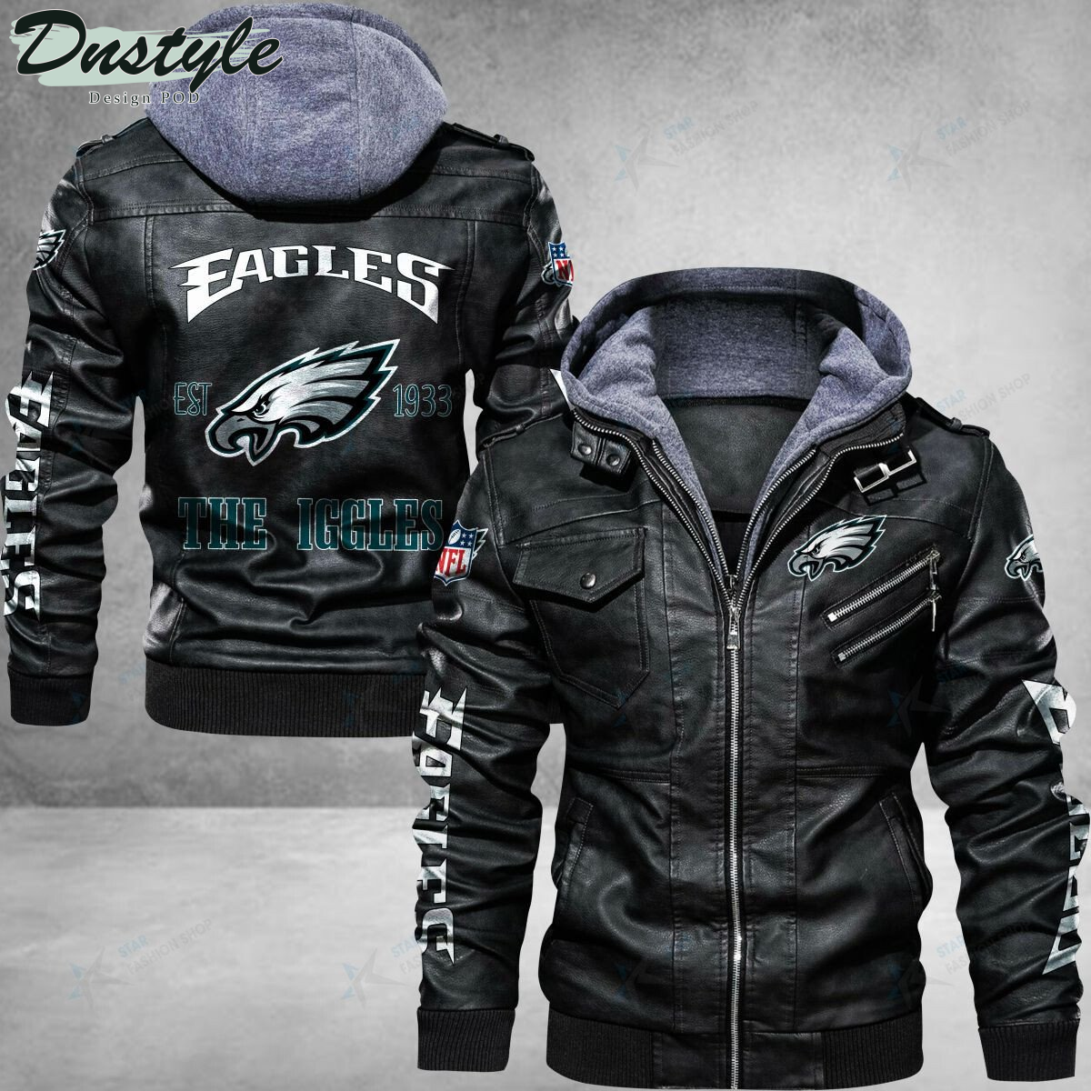 Philadelphia Eagles The Iggles Leather Jacket