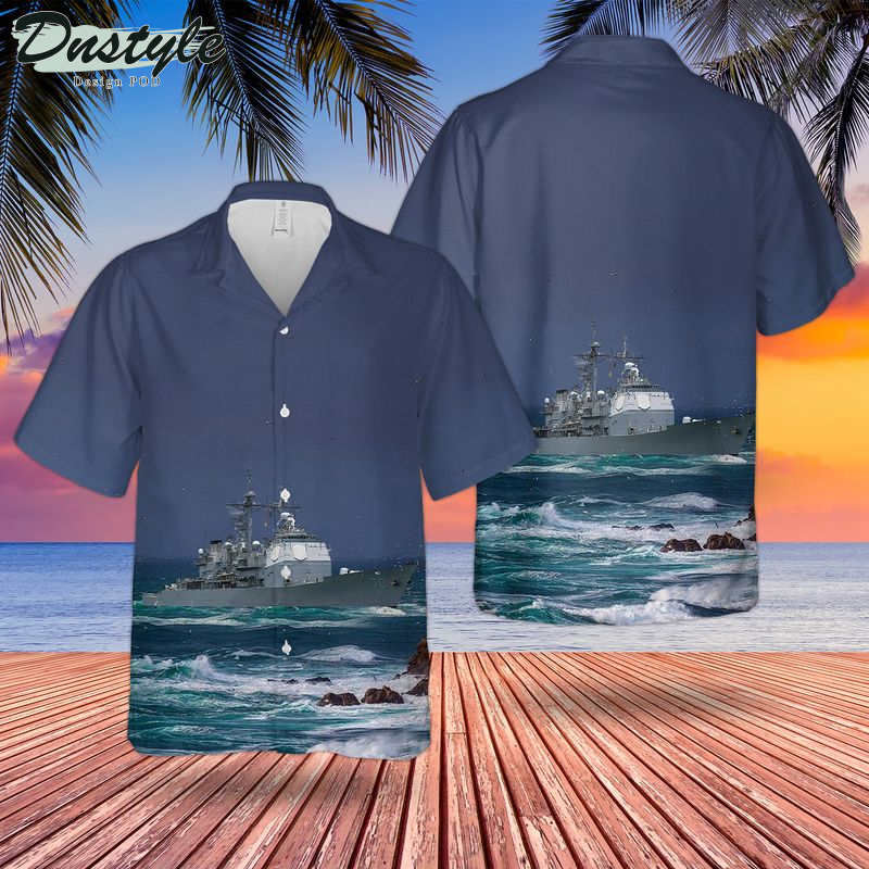 US Navy USS Cape St. George Hawaiian Shirt