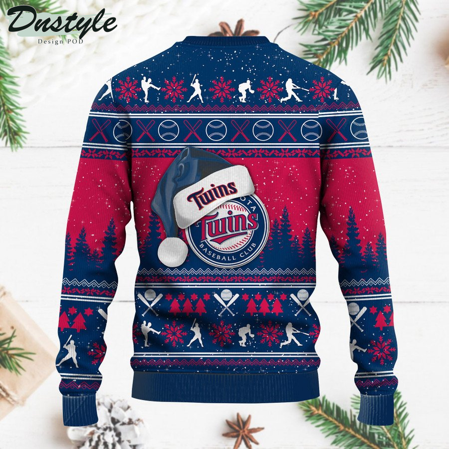 Minnesota Twins MLB ugly christmas sweater