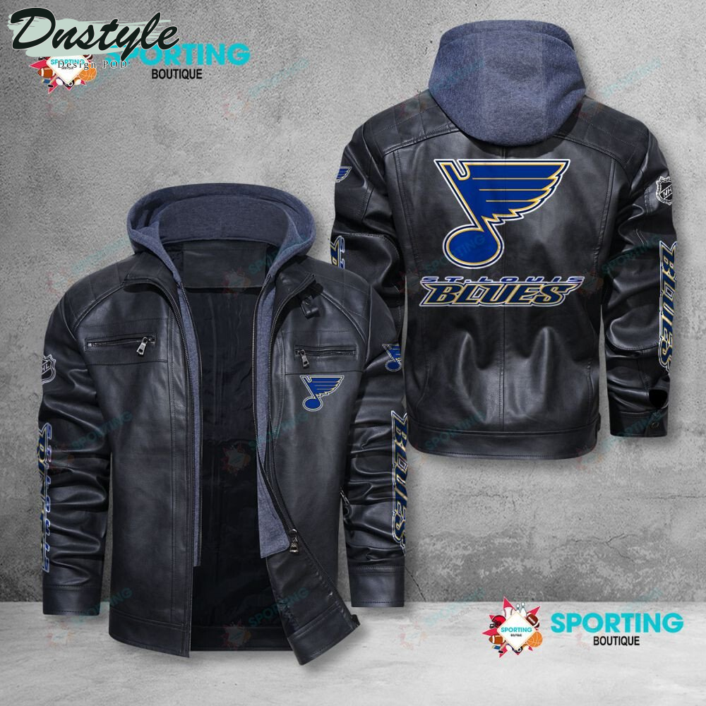 St Louis Blues 2022 Leather Jacket