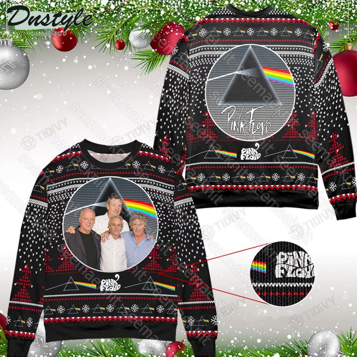 Pink Floyd Rock Music The Darkside Of The Moon Ugly Christmas Sweater