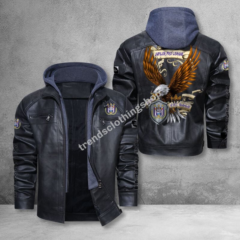 K.A.S. Eupen jupiler pro league eagle leather jacket