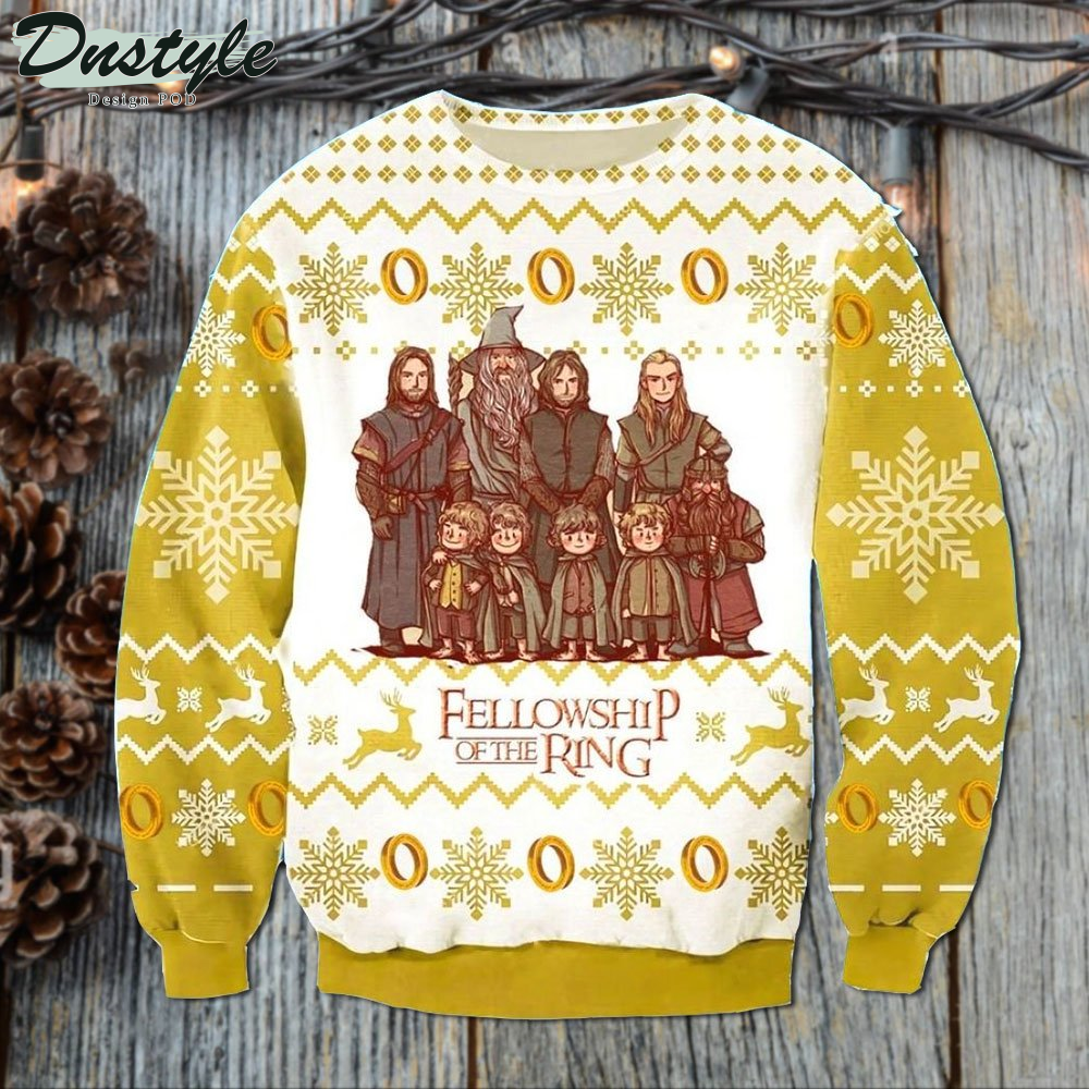 Lost Of The Ring Fellowship Of The Ring Christmas Ugly Sweater