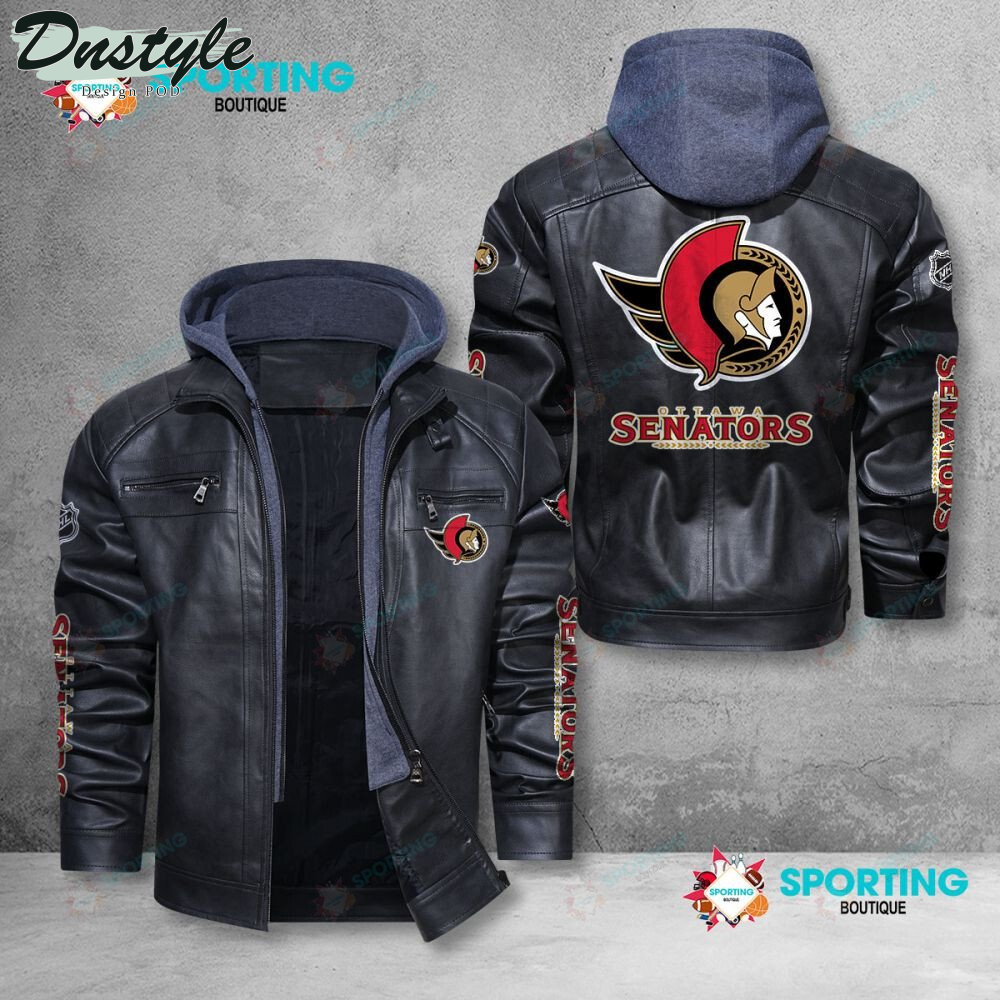 Ottawa Senators 2022 Leather Jacket