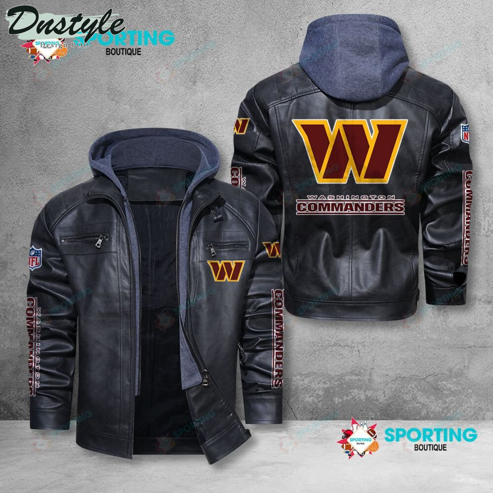 Washington Football Team NFL 2023 Leather Jacket