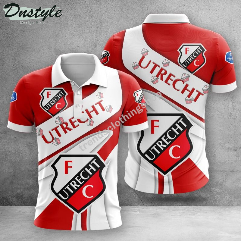 FC Utrecht 3D Tshirt Hoodie Polo Sweatshirt