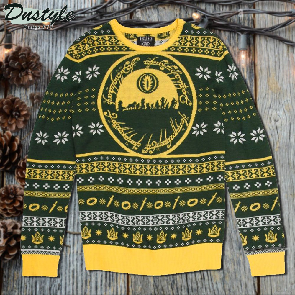 One Does Not Simply Walk Into Mordor Christmas Ugly Sweater