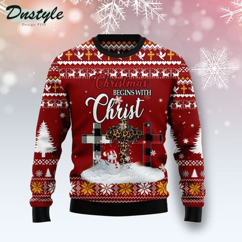 Christian Christmas Ugly Christmas Sweater