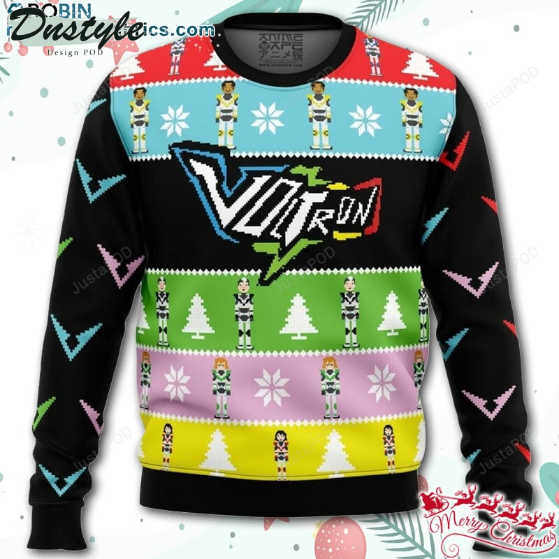 Voltron Ugly Christmas Wool Sweater