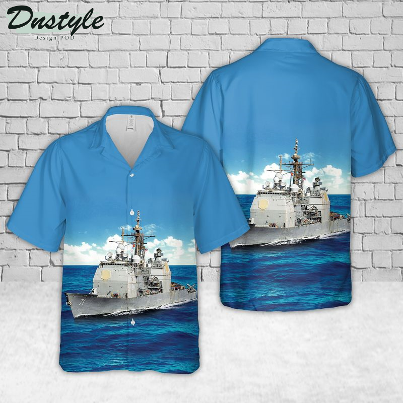 US Navy USS Cape St. George Hawaiian Shirt
