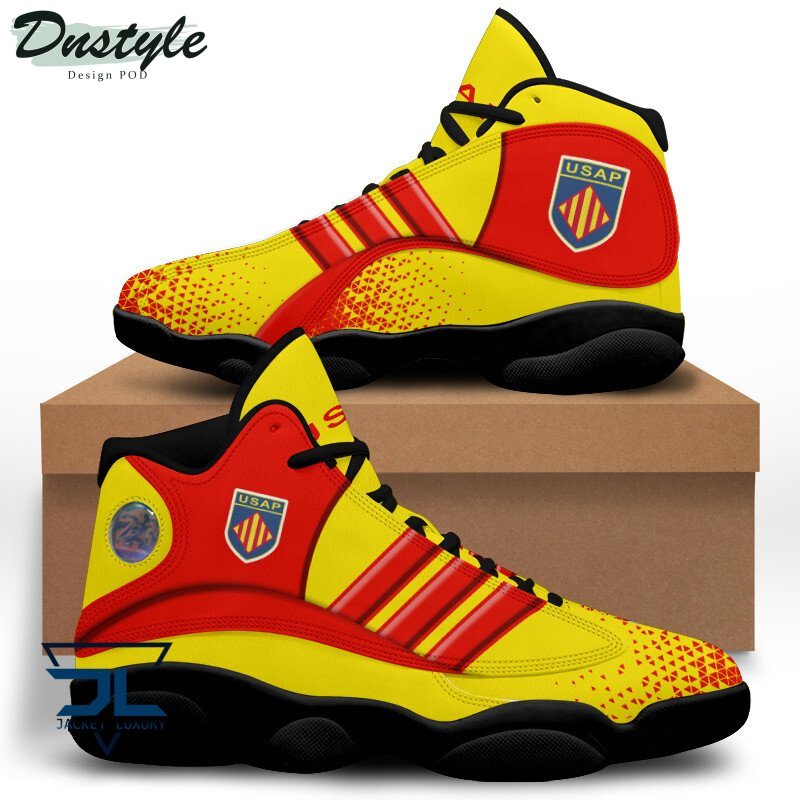 USA Perpignan Yellow Air Jordan 13 Shoes Sneakers