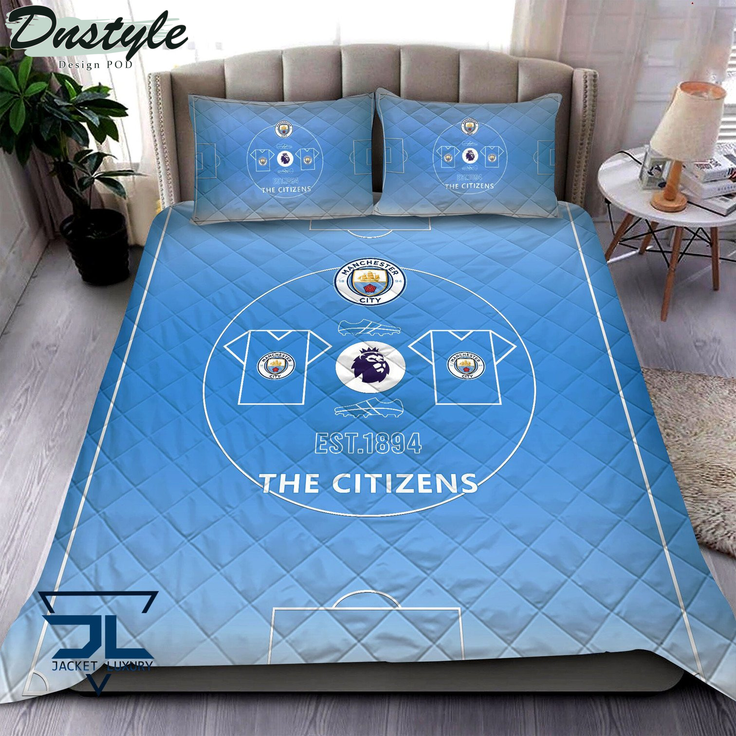 Manchester City F.C The Citizens Bedding Set