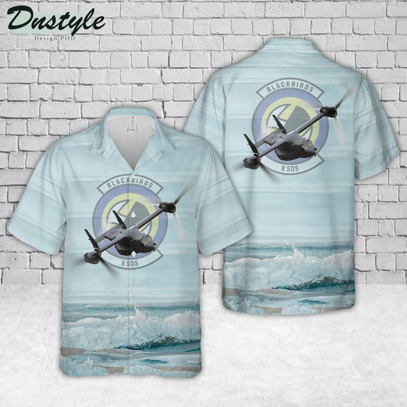 USAF 20th Special Operations Squadron CV-22 Osprey Hawaiian Shirt