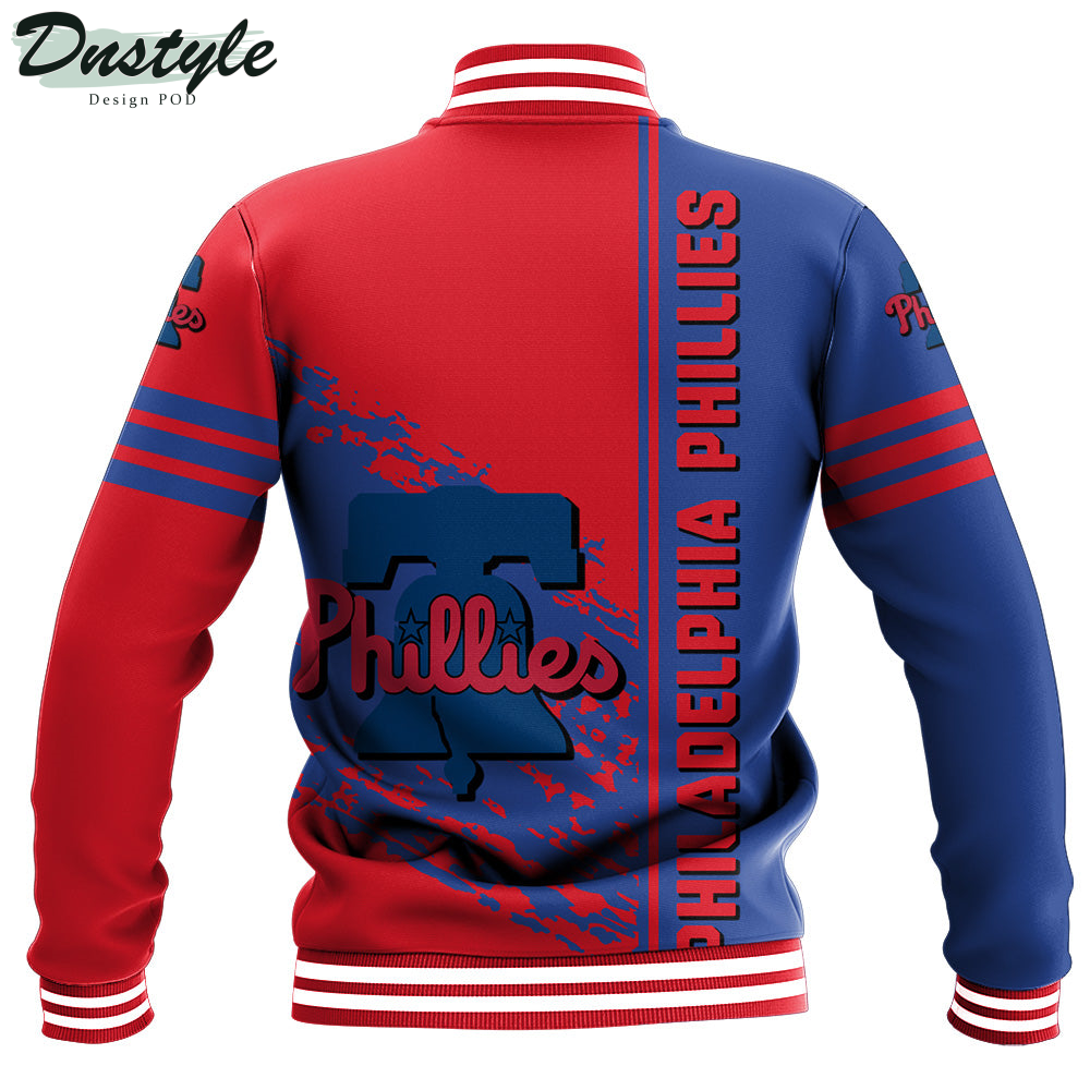 Philadelphia Phillies MLB Quarter Style Baseball Jacket
