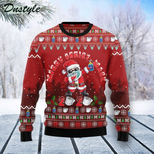 Unicorn Pew Pew Ugly Christmas Sweater