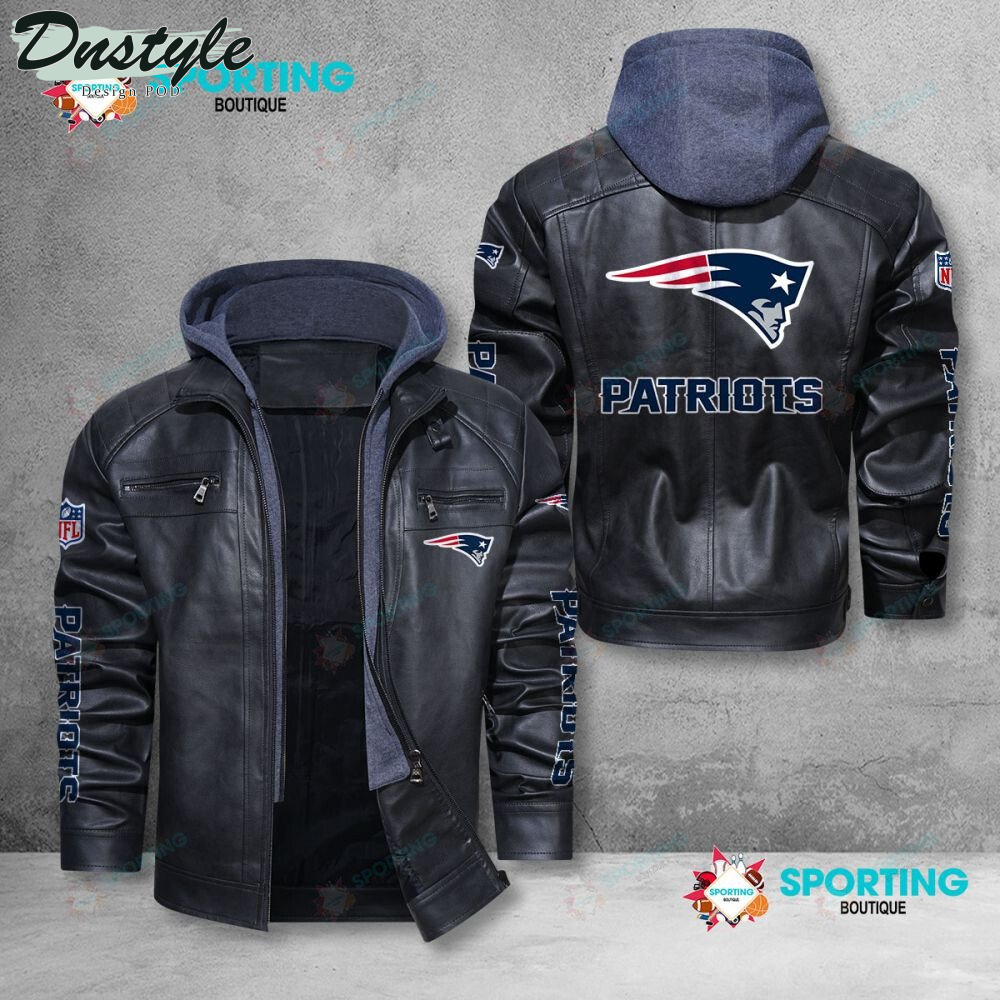 New England Patriots NFL 2023 Leather Jacket