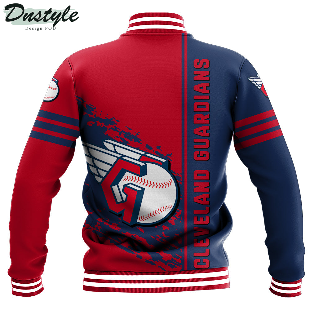 Cleveland Guardians MLB Quarter Style Baseball Jacket