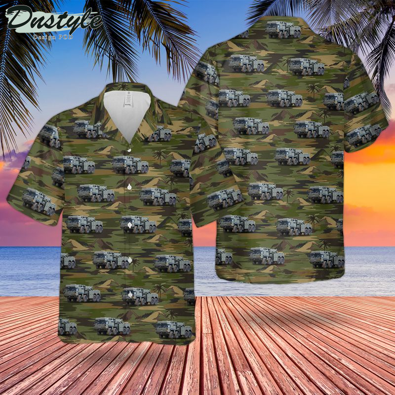 British Army MAN SVR Hawaiian Shirt