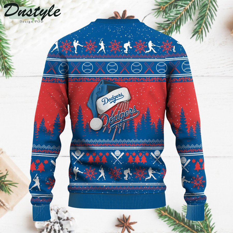 Los Angeles Dodgers MLB ugly christmas sweater