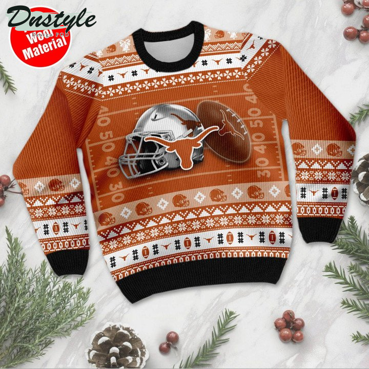 Texas Longhorns Personalized Ugly Sweater