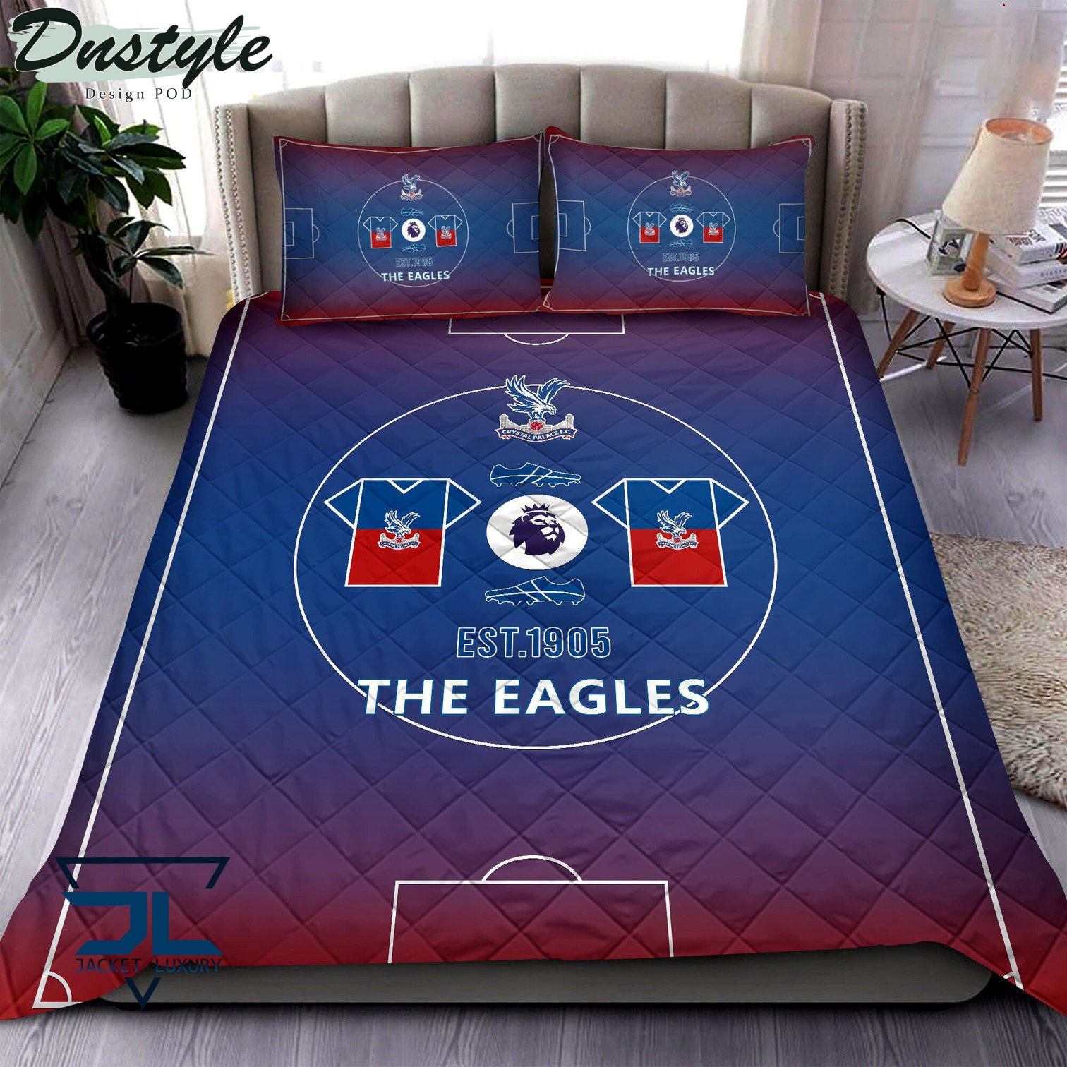 Crystal Palace F.C The Eagles Bedding Set