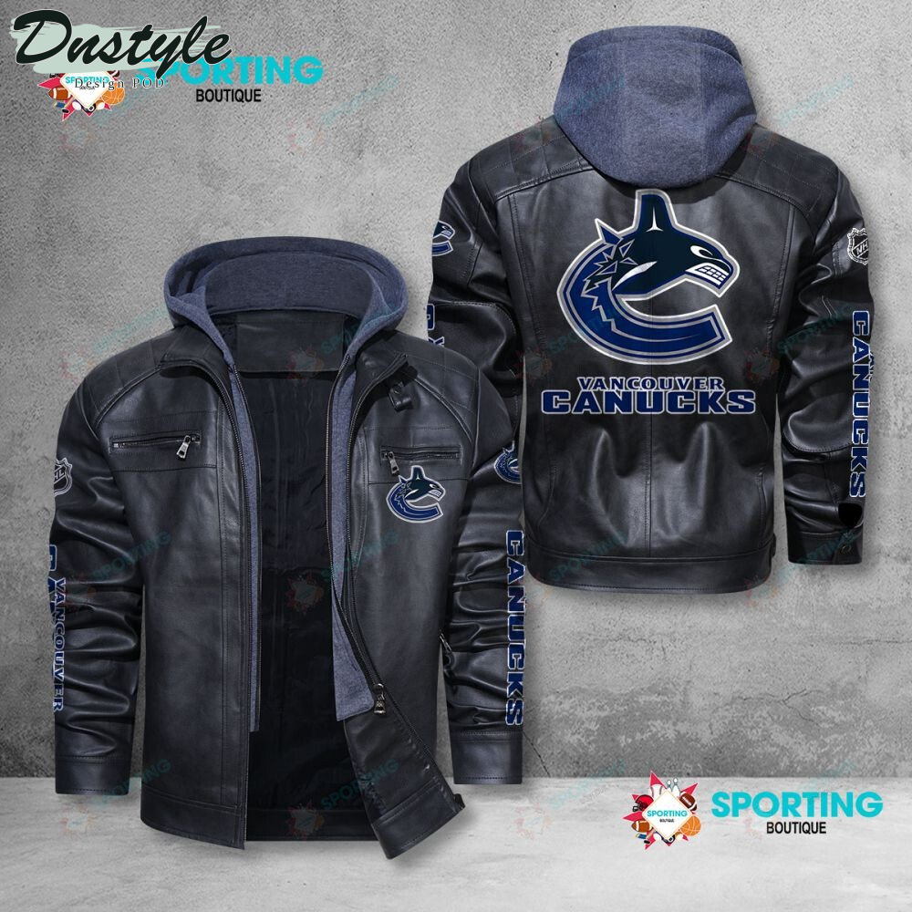 Vancouver Canucks 2022 Leather Jacket