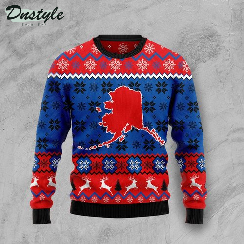 Sweet Home Alaska Ugly Christmas Sweater