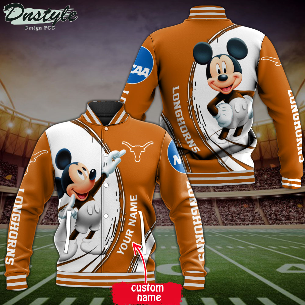 Tennessee Volunteers Mickey Custom Name Baseball Jacket