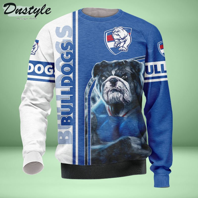 Western Bulldogs 3D Tshirt Hoodie Polo Sweatshirt