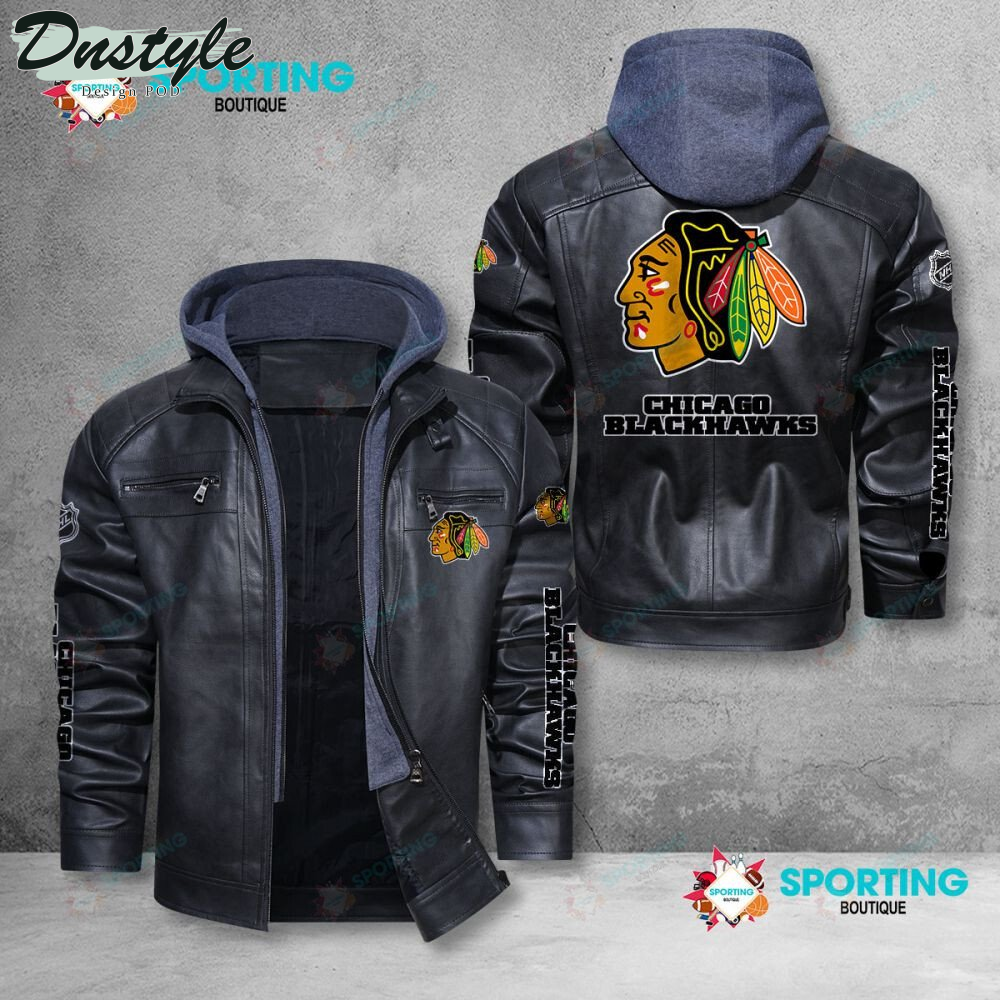 Chicago Blackhawks 2022 Leather Jacket
