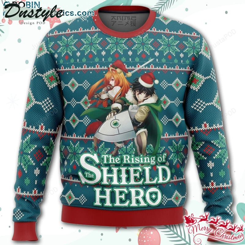 Rising of the Shield Hero Alt Ugly Christmas Wool Sweater