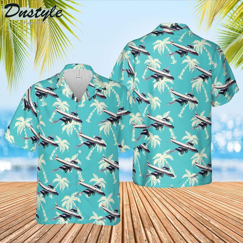 DC-7 Delta Airlines Hawaiian Shirt