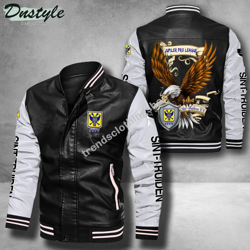 Sint-Truidense V.V jupiler pro league eagle leather bomber jacket