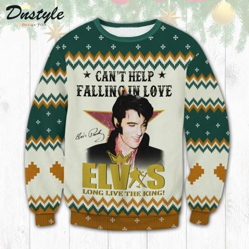 Gearhomie Elvis Fatley Meme Christmas Ugly Sweater