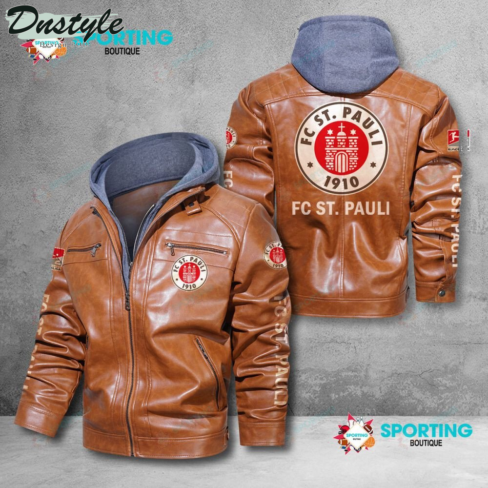 FC St. Pauli Lederjacke 2022