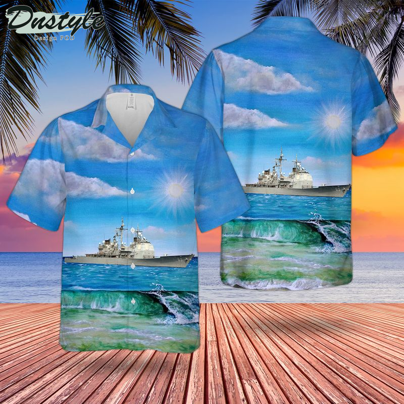 US Navy USS Lake Erie Hawaiian Shirt