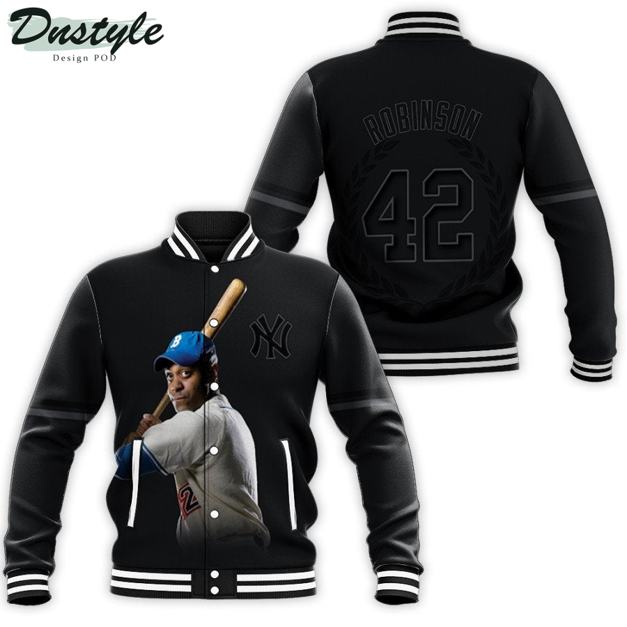 New York Yankees Jackie Robinson 42 MLB Team 2020 Baseball Jacket