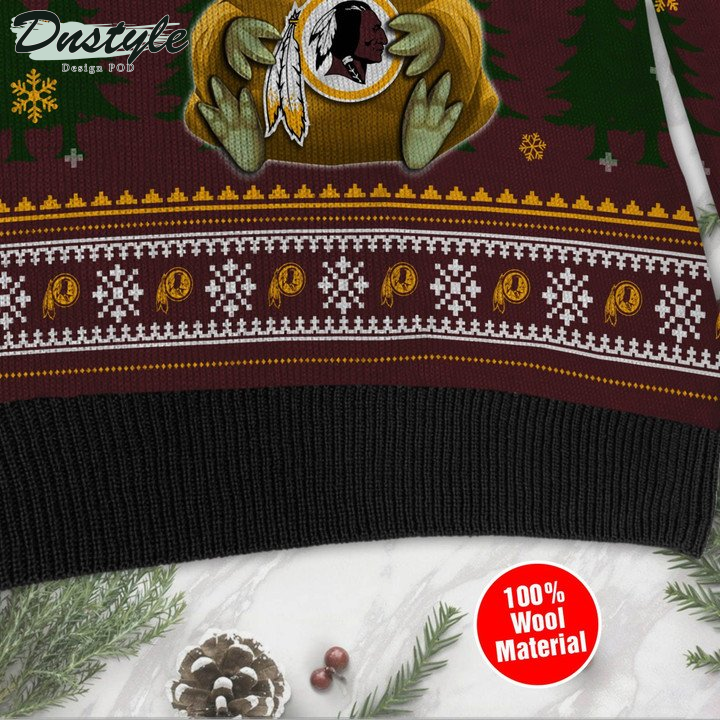 Yoda Baby Love Washington Redskins Ugly Sweater