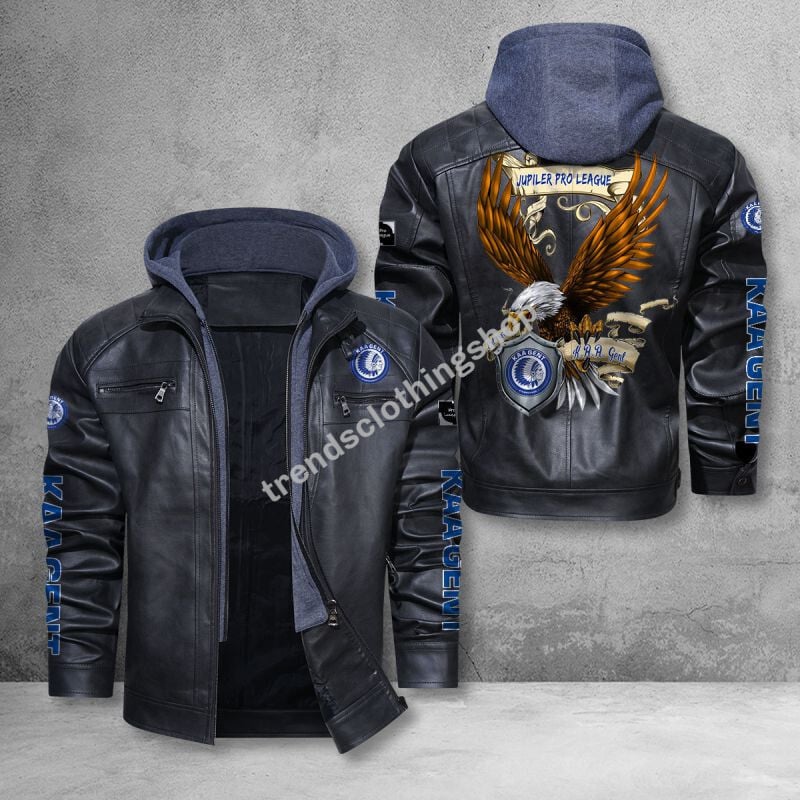 KAA Gent jupiler pro league eagle leather jacket