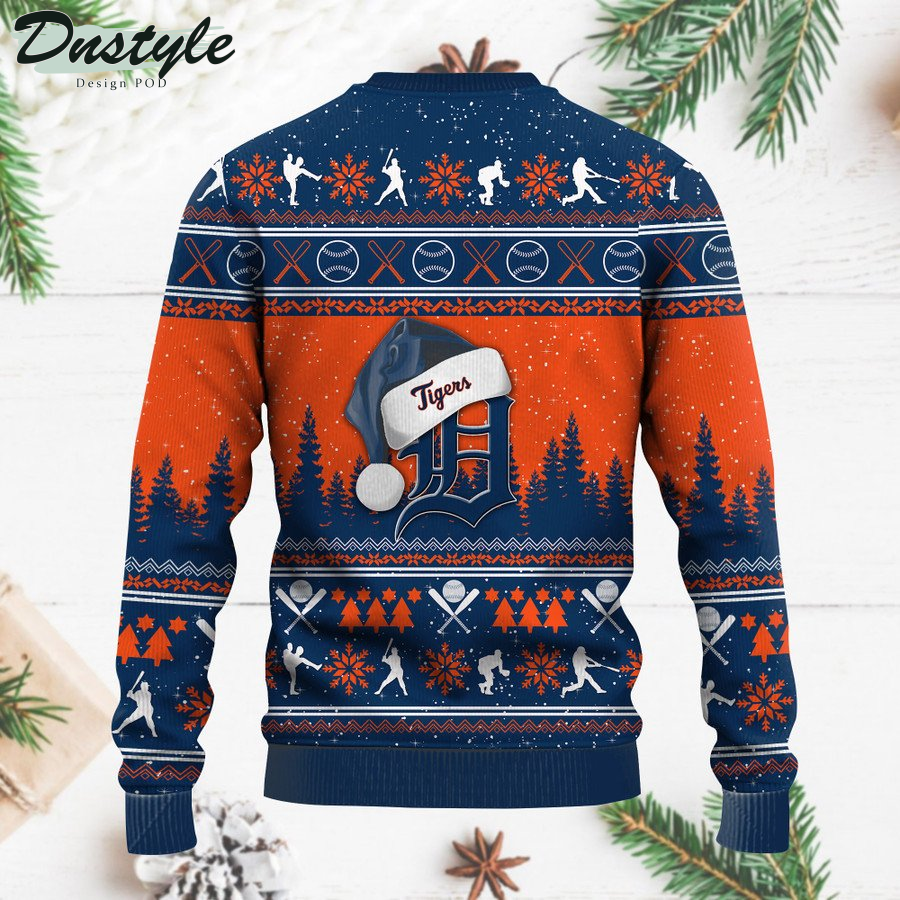 Detroit Tigers MLB ugly christmas sweater