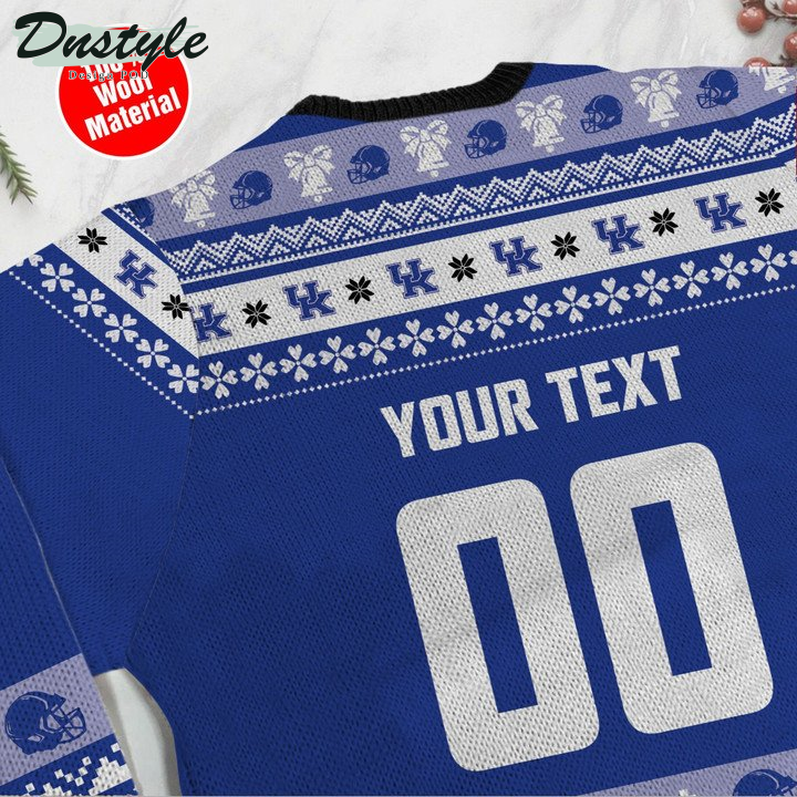 Kentucky Wildcats Personalized Ugly Sweater