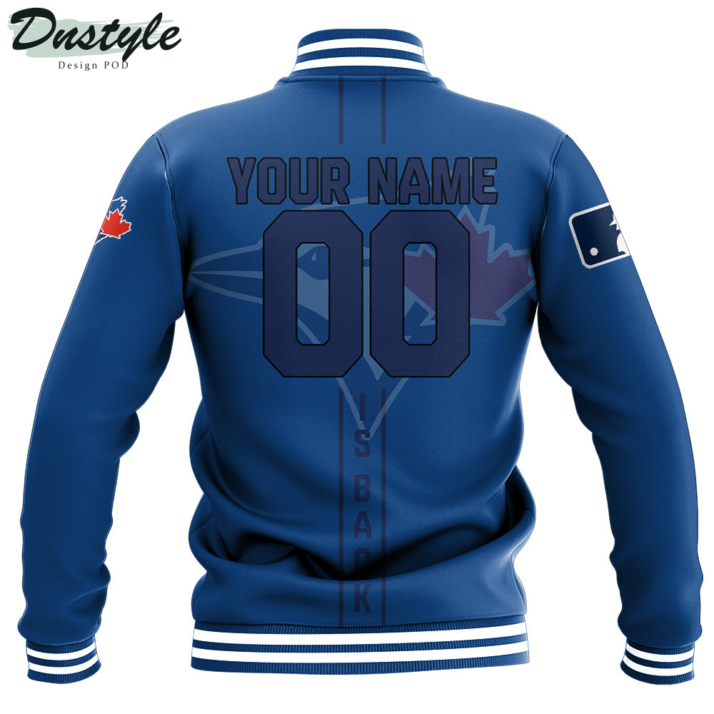 Toronto Blue Jays MLB Personalized Baseball Jacket