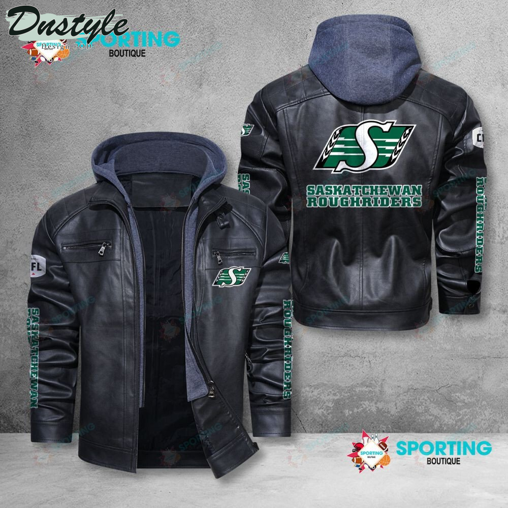 Saskatchewan Roughriders 2022 Leather Jacket