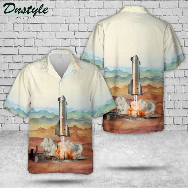 STARSHIP SN20 SpaceX Hawaiian Shirt