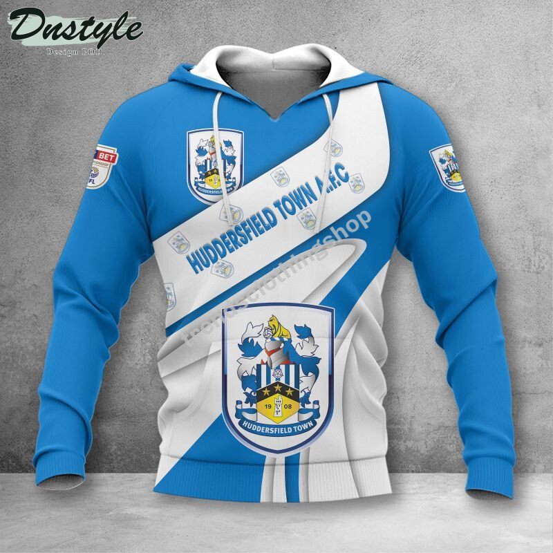 Huddersfield Town A.F.C 3d all over printed hoodie tshirt