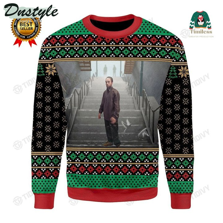 Robert Pattinson Ugly Christmas Sweater